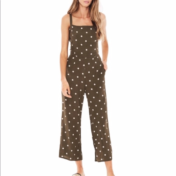 Faithfull the Brand Other - Faithfull the Brand / Playa Jumpsuit Dot Print